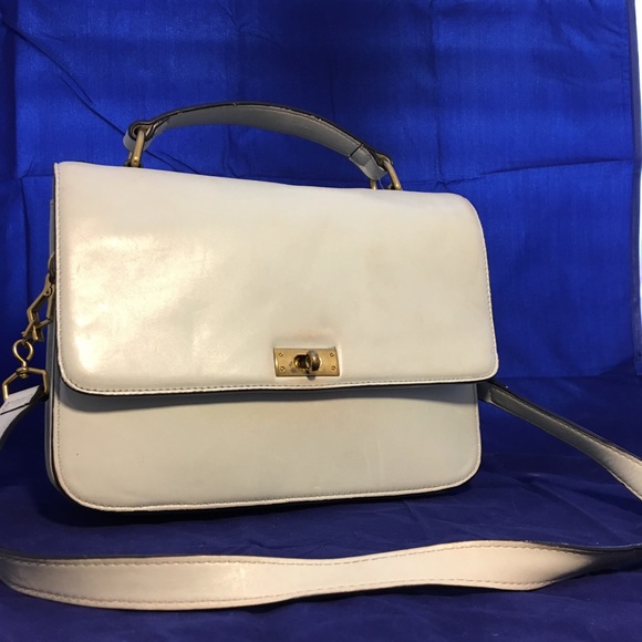 J. Crew Handbags - J Crew Edie Sea foam leather